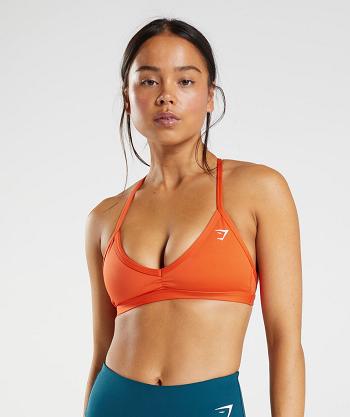 Gymshark Minimal Sport Bh Dam Röda | SE 2831UZG